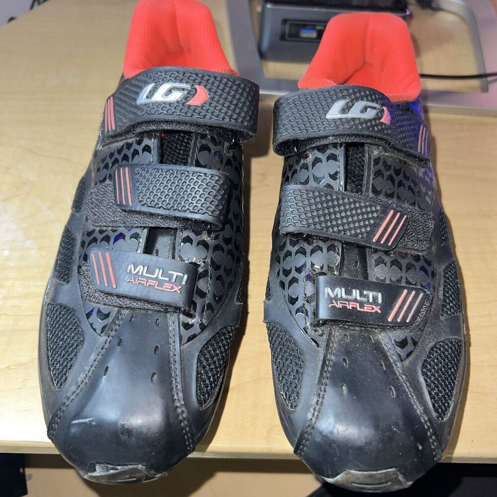 Garneau Multi Air Flex Women's Cycling Shoes size US 9 EUR 40 - Black & Fushia
